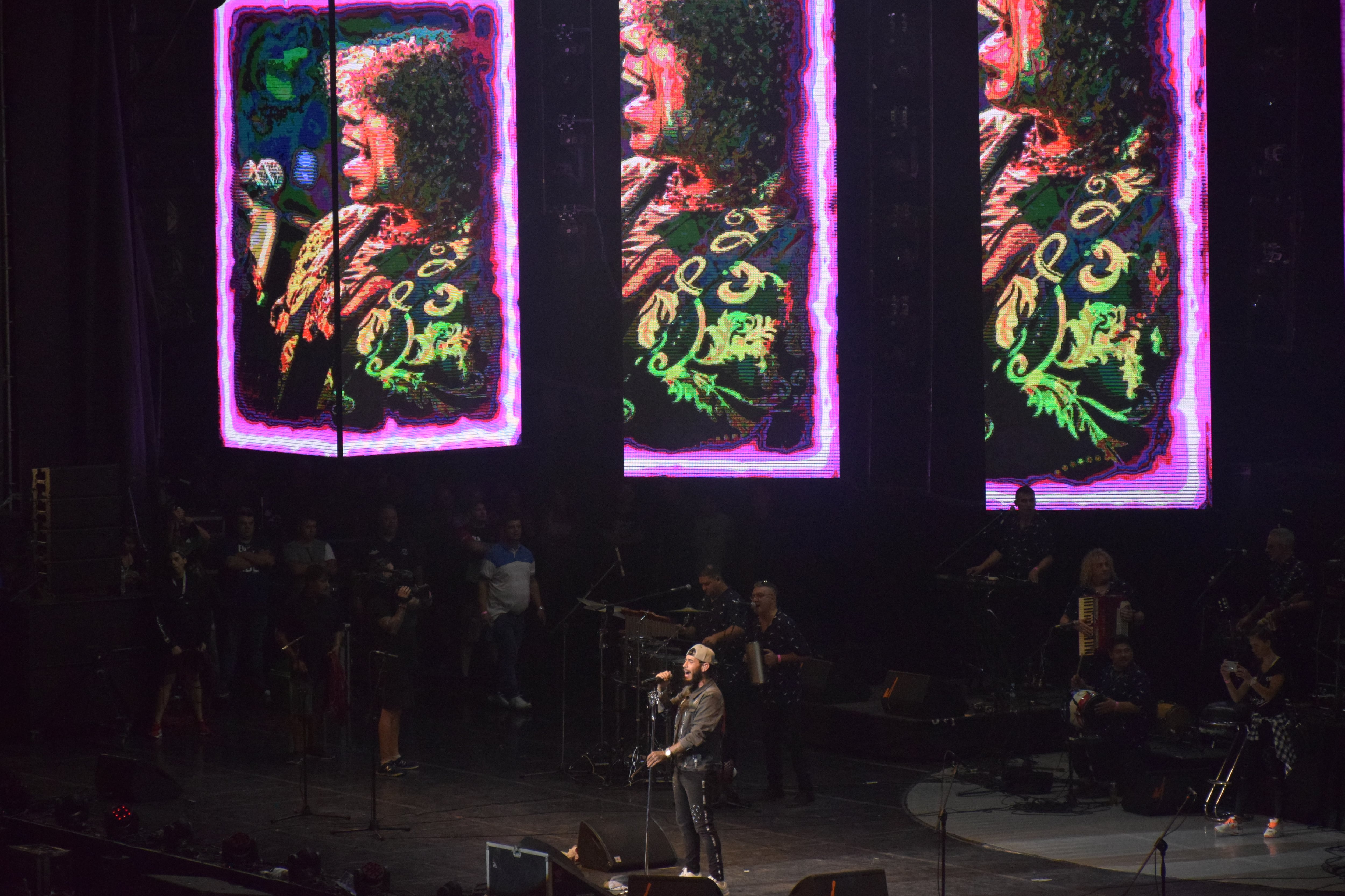 El cuarteto se lució en una noche de oro para el Festival de Peñas. Foto: Dahy Terradas/Eldoce.tv