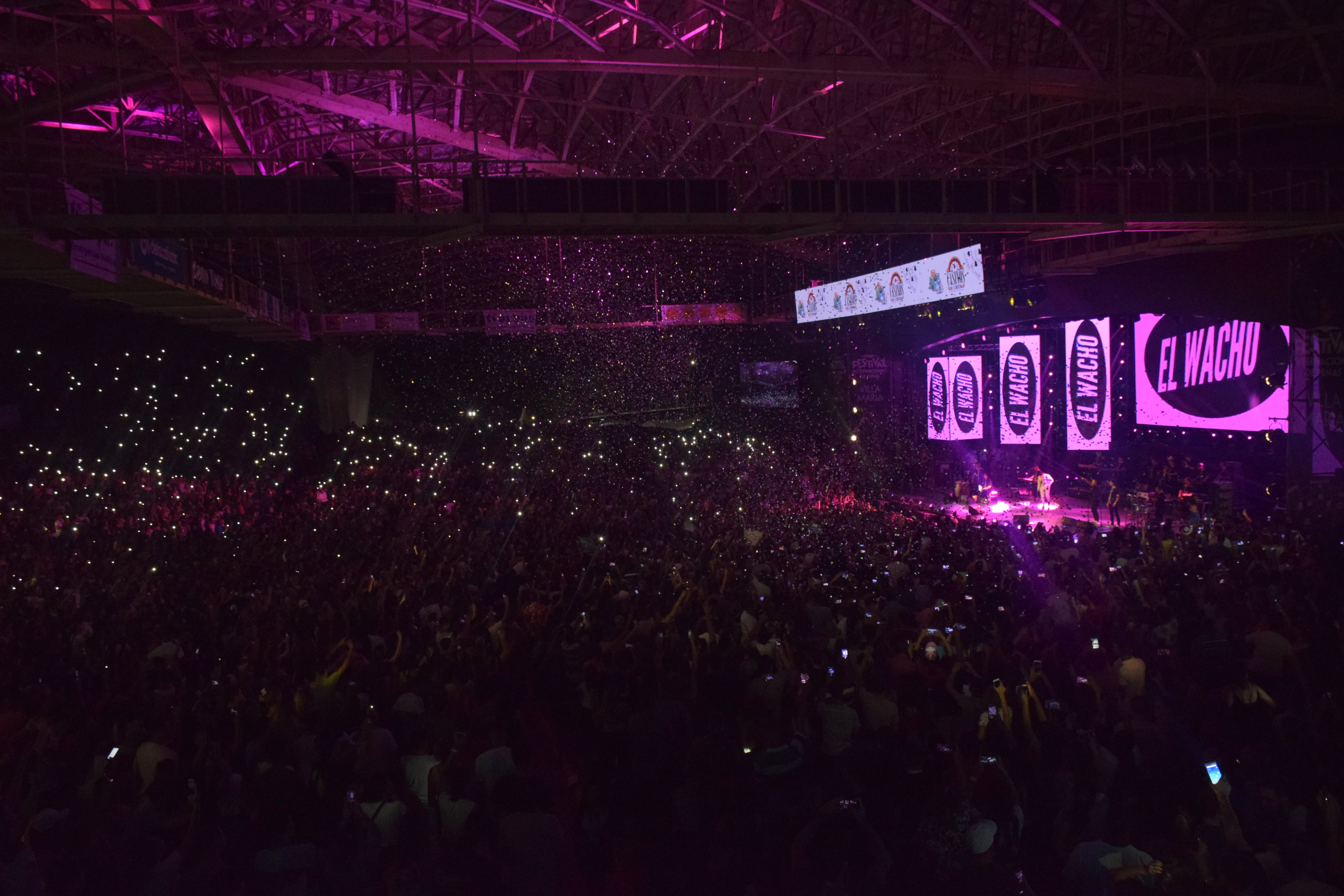 El cuarteto se lució en una noche de oro para el Festival de Peñas. Foto: Dahy Terradas/Eldoce.tv