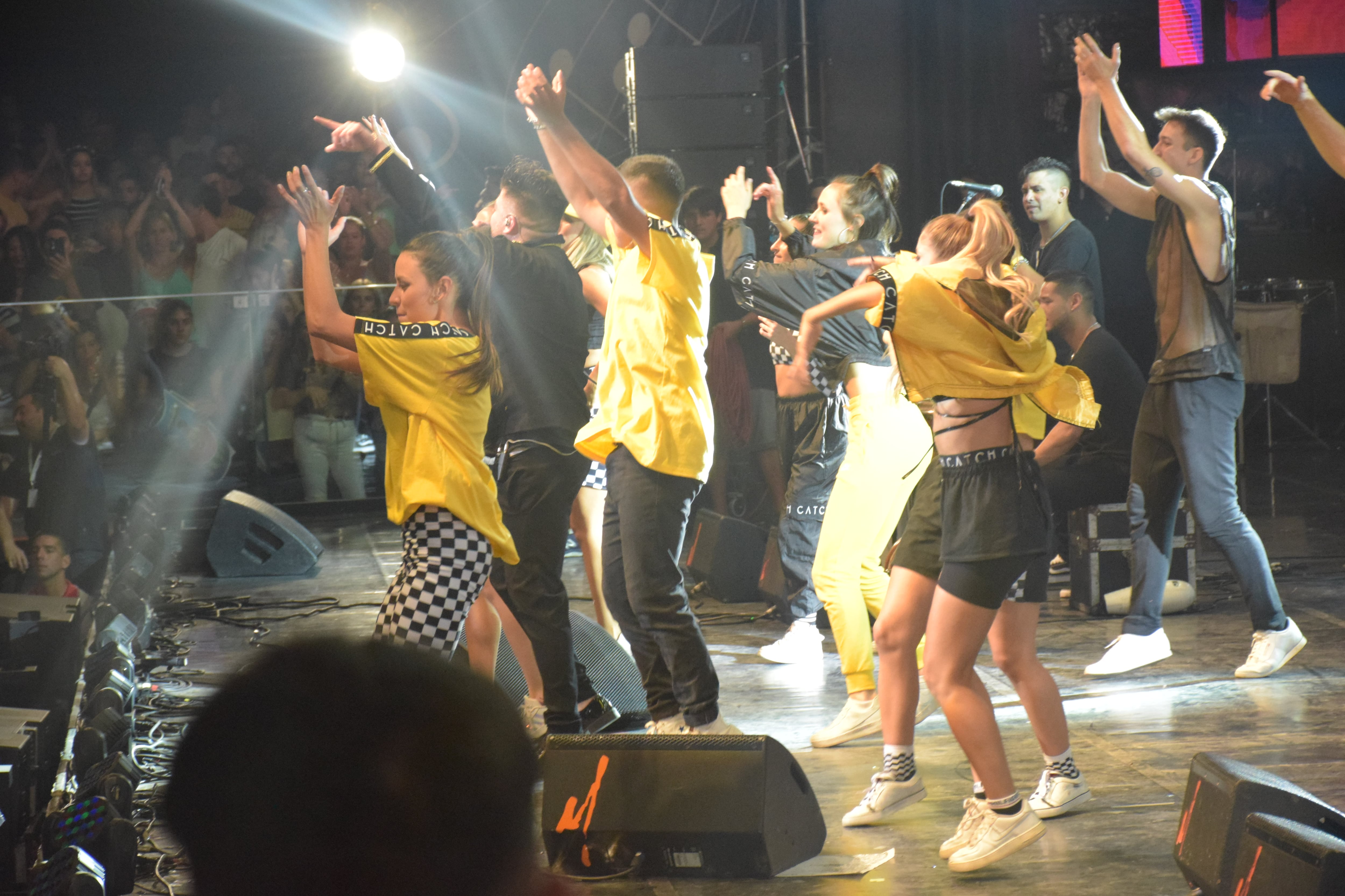 El cuarteto se lució en una noche de oro para el Festival de Peñas. Foto: Dahy Terradas/Eldoce.tv