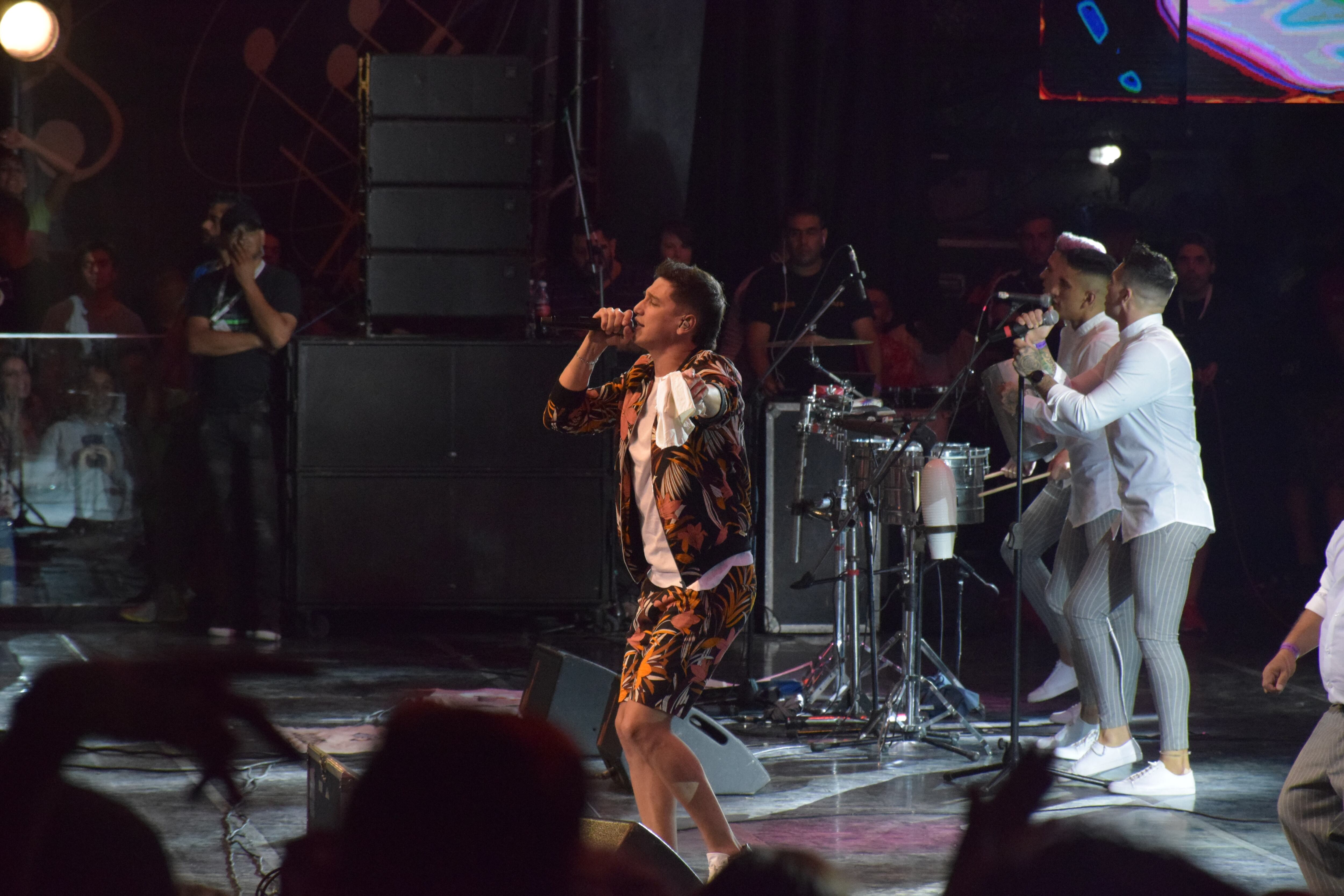 El cuarteto se lució en una noche de oro para el Festival de Peñas. Foto: Dahy Terradas/Eldoce.tv