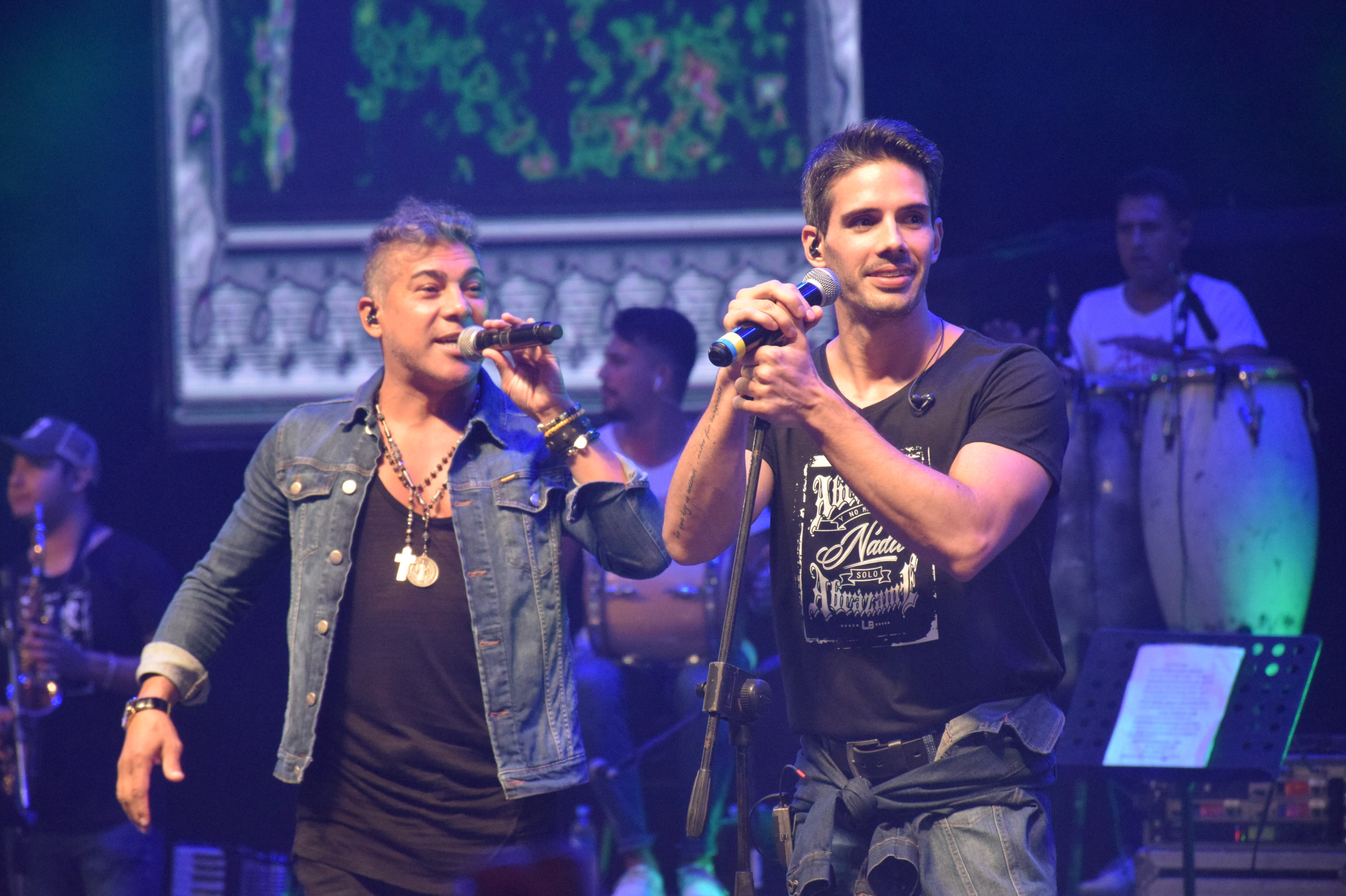 El cuarteto se lució en una noche de oro para el Festival de Peñas. Foto: Dahy Terradas/Eldoce.tv