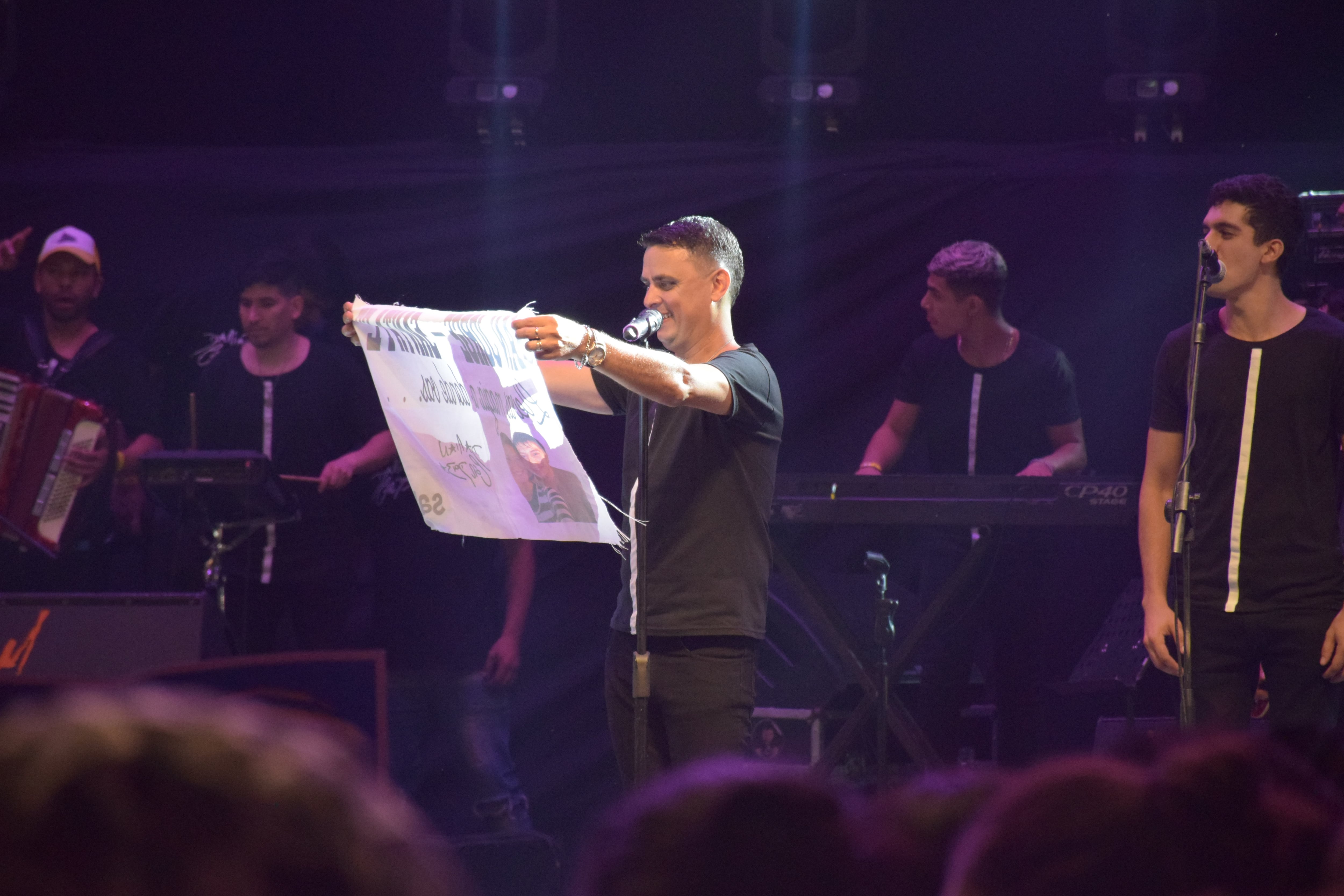 El cuarteto se lució en una noche de oro para el Festival de Peñas. Foto: Dahy Terradas/Eldoce.tv