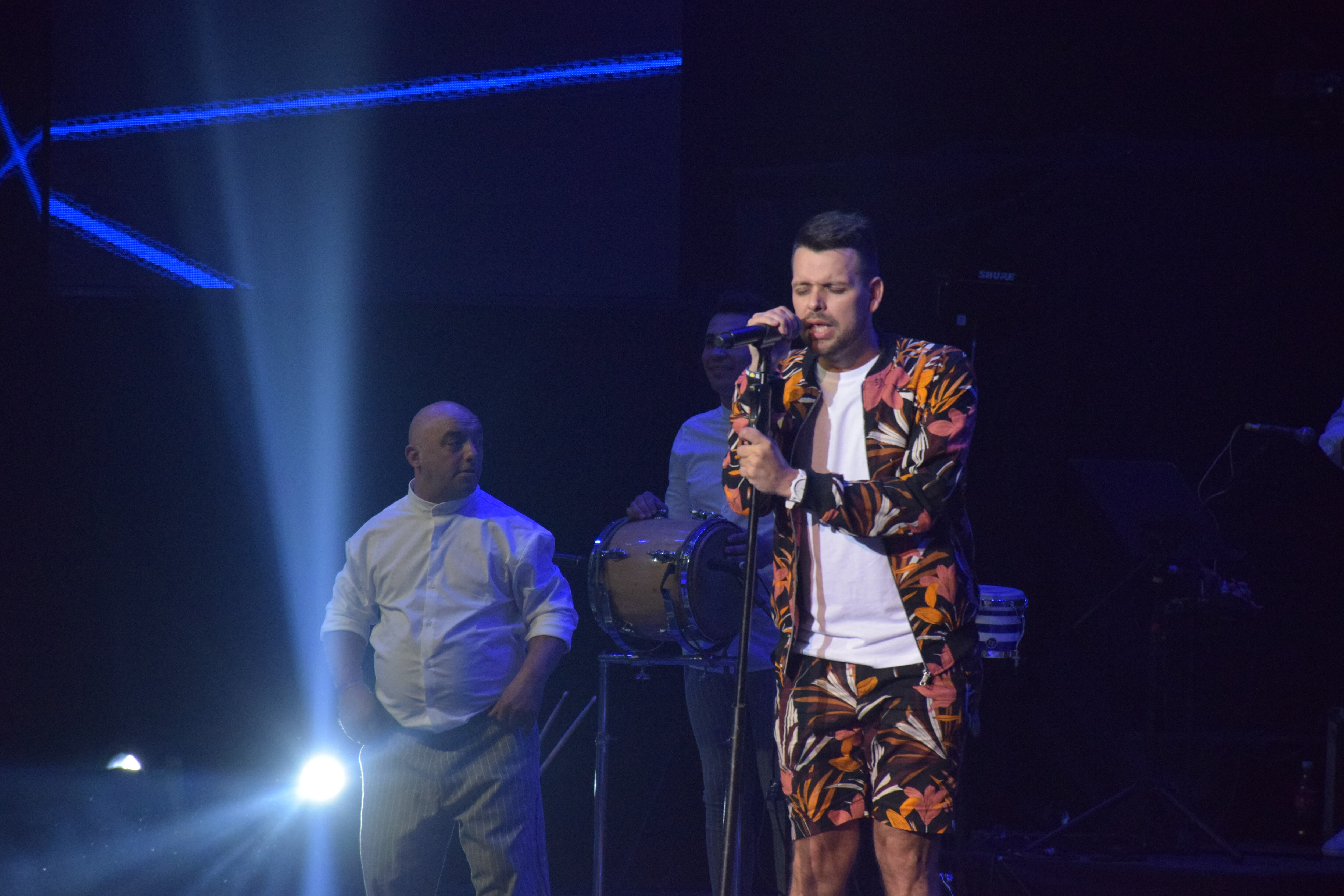 El cuarteto se lució en una noche de oro para el Festival de Peñas. Foto: Dahy Terradas/Eldoce.tv