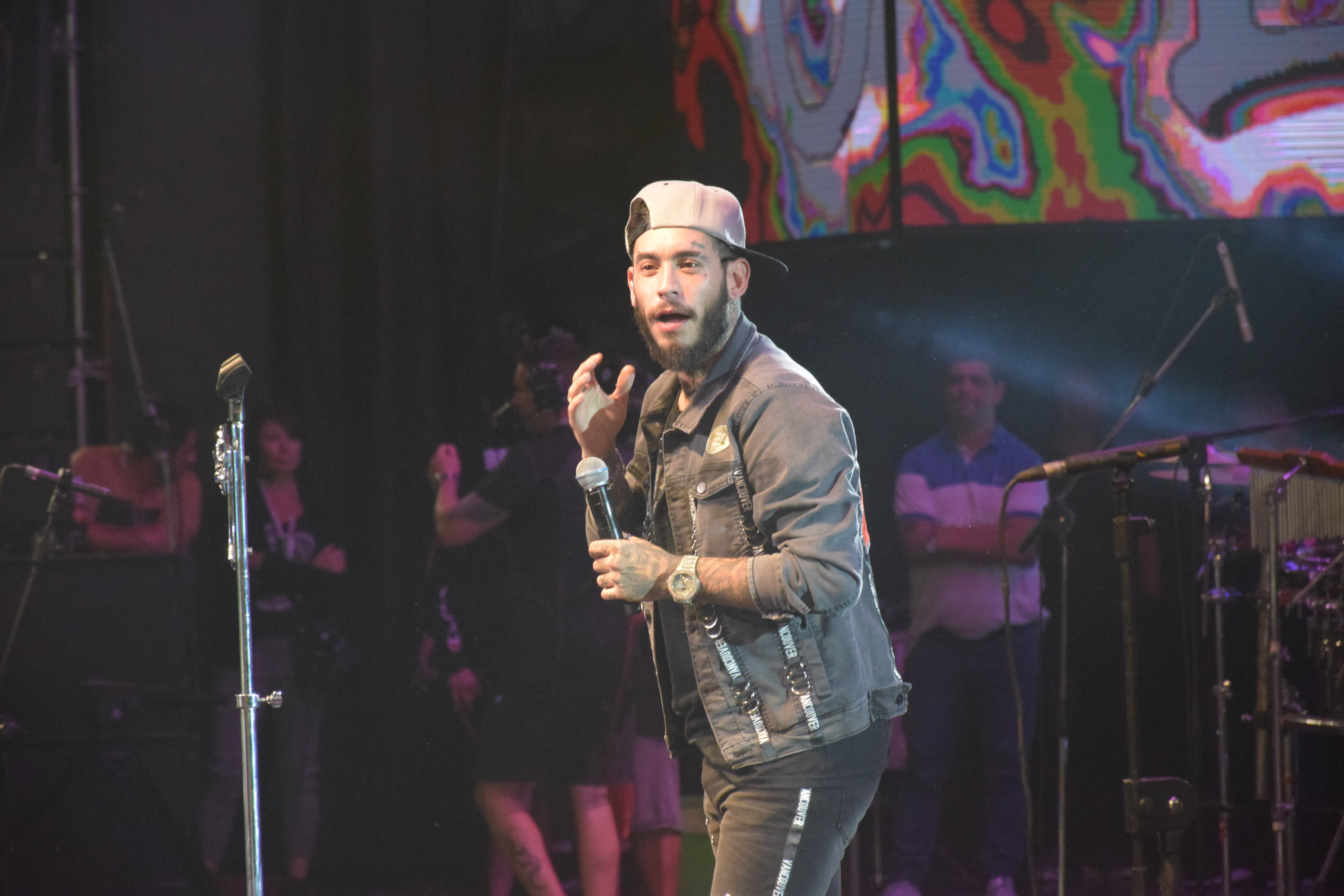 El cuarteto se lució en una noche de oro para el Festival de Peñas. Foto: Dahy Terradas/Eldoce.tv