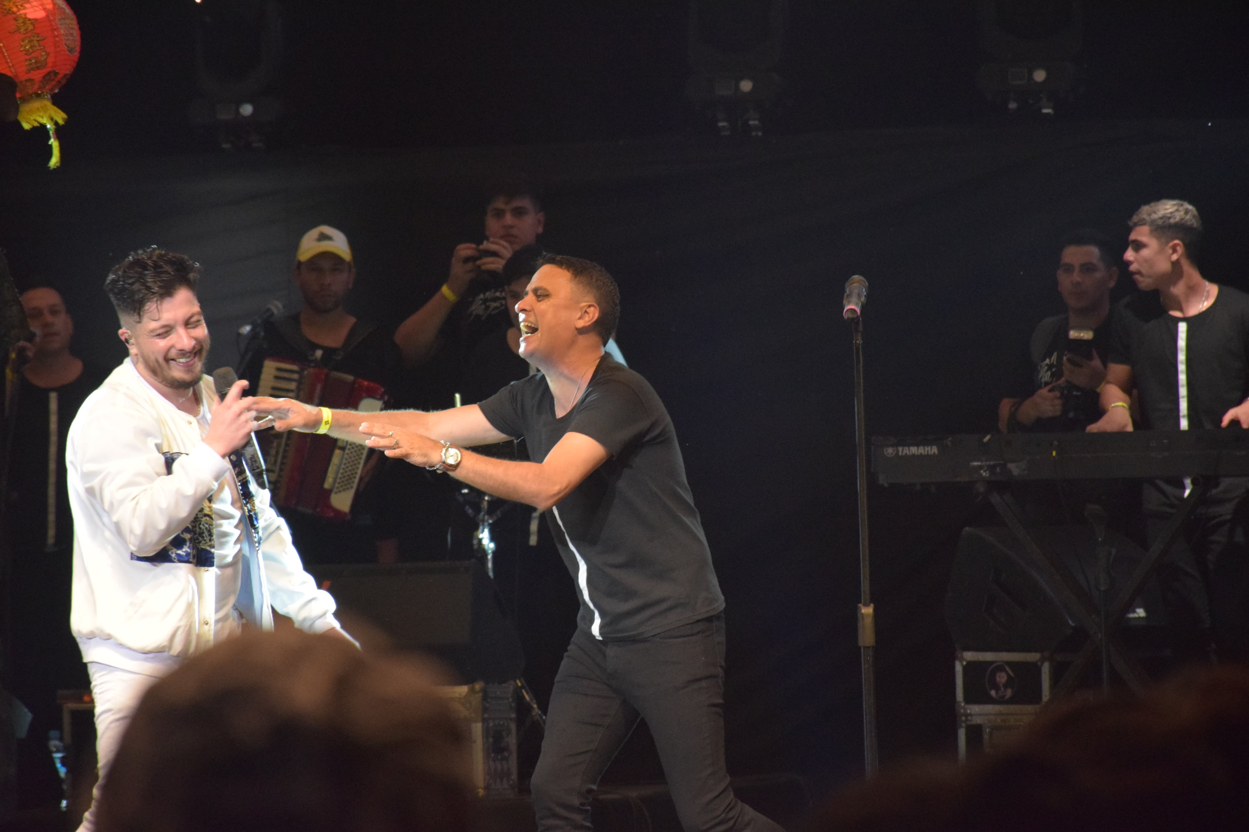 El cuarteto se lució en una noche de oro para el Festival de Peñas. Foto: Dahy Terradas/Eldoce.tv