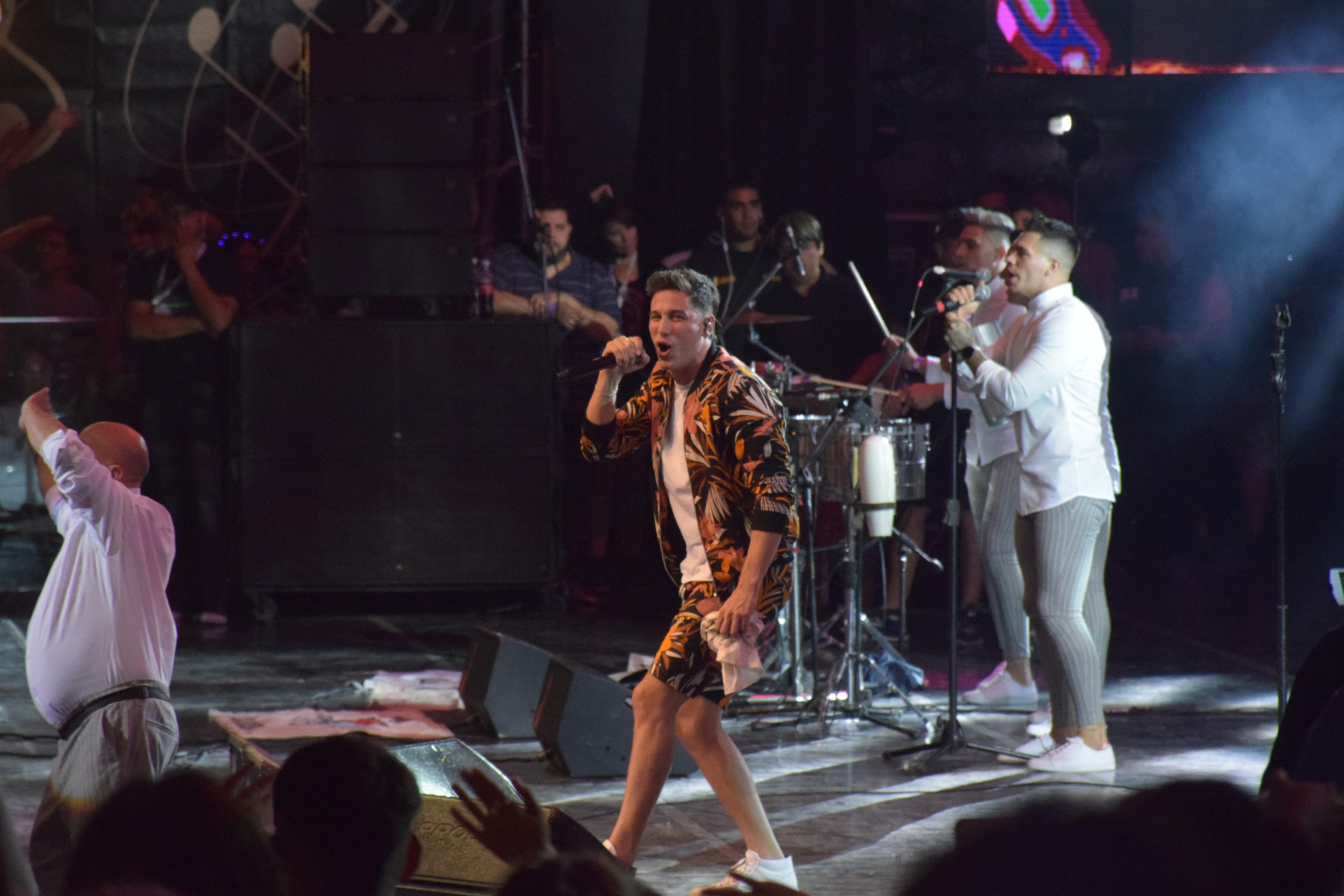 El cuarteto se lució en una noche de oro para el Festival de Peñas. Foto: Dahy Terradas/Eldoce.tv