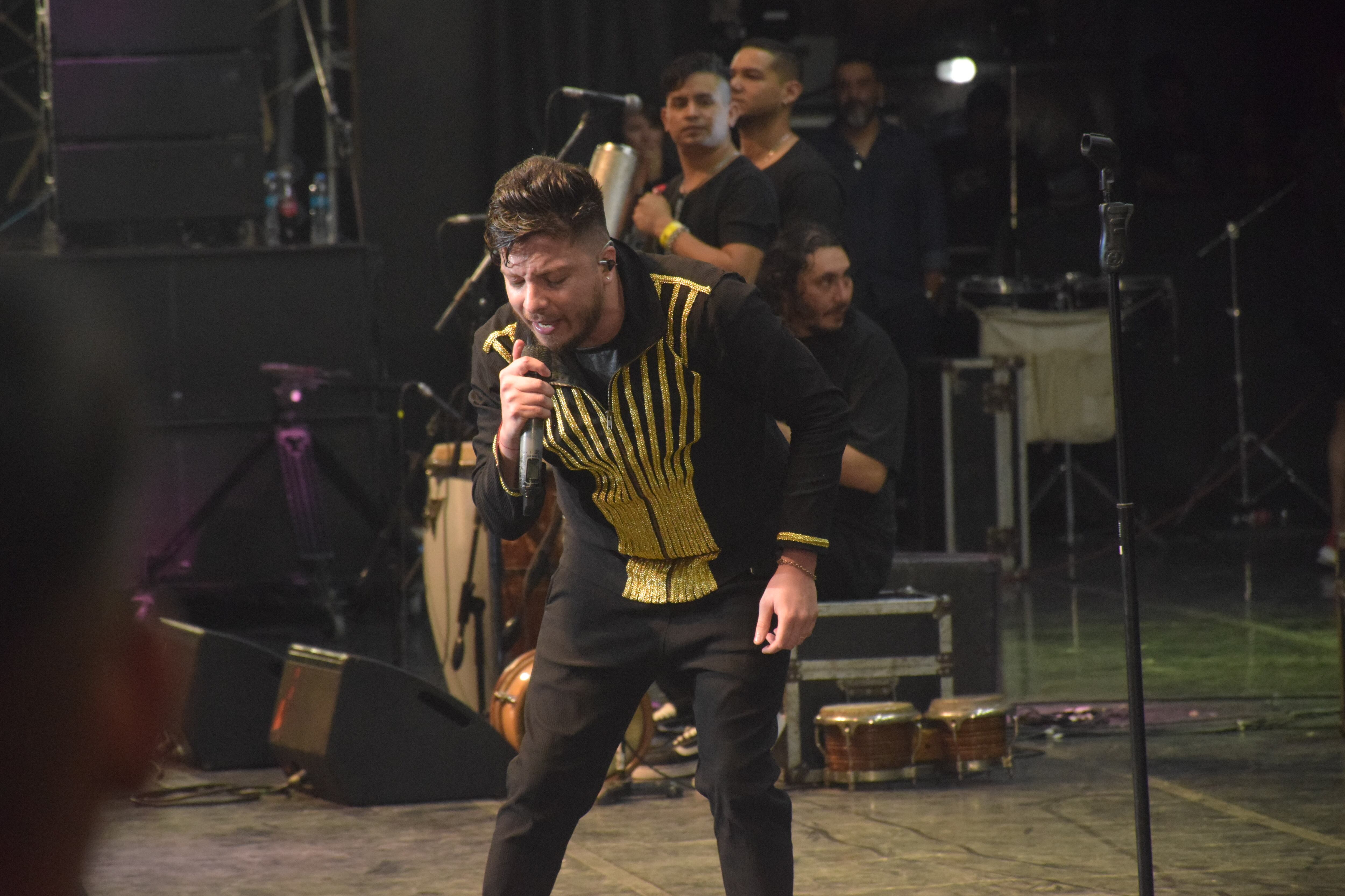 El cuarteto se lució en una noche de oro para el Festival de Peñas. Foto: Dahy Terradas/Eldoce.tv