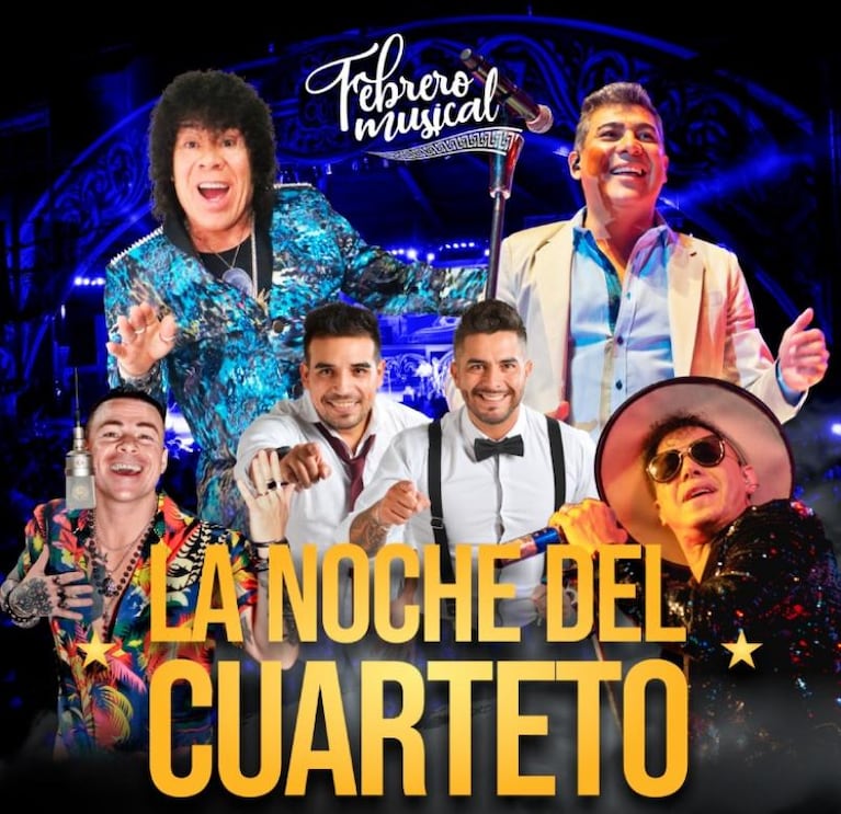 El cuarteto tendrá su gran noche este verano en Cosquín