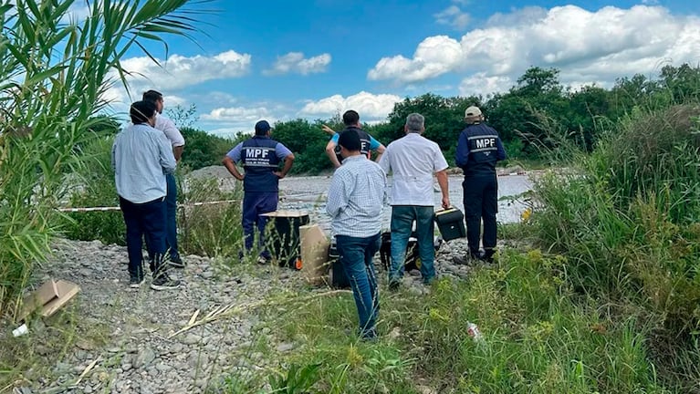 El cuerpo de la niña fue encontrado en las márgenes del río Lules.