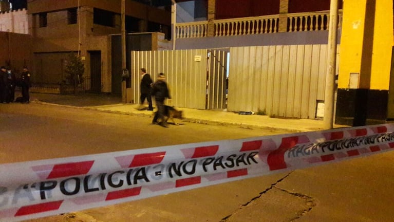 El cuerpo estaba en esta casa en reparación.