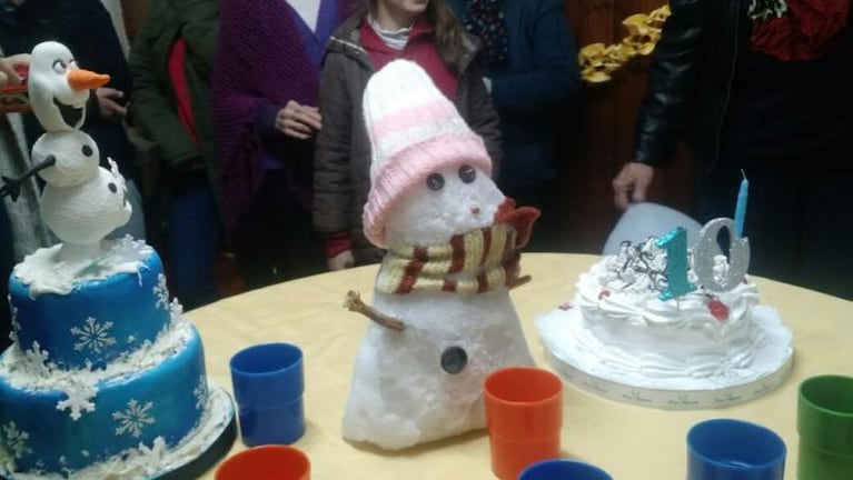 El cumple del muñeco Tito, a 10 años de la histórica nevada