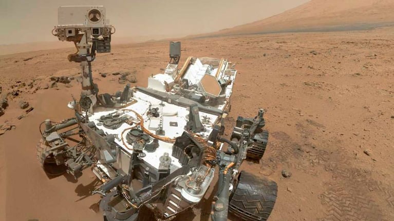 El Curiosity explora Marte desde el 2012.