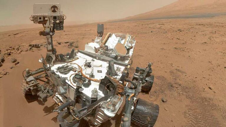 El Curiosity explora Marte desde el 2012.