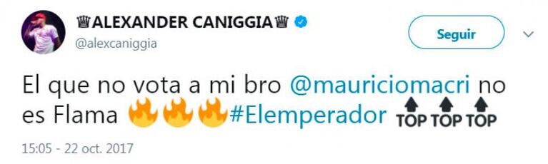 El curioso encuentro de Tinelli y el blooper de Alexander Caniggia