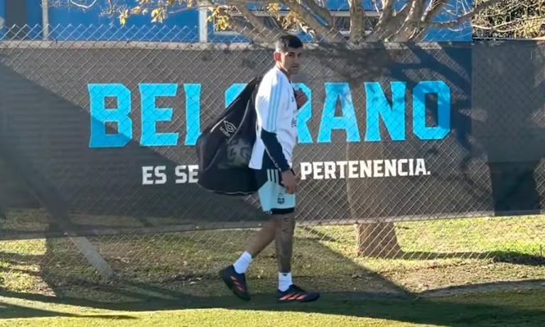 El Cuti está en Córdoba para alentar a Belgrano en la final ante River.