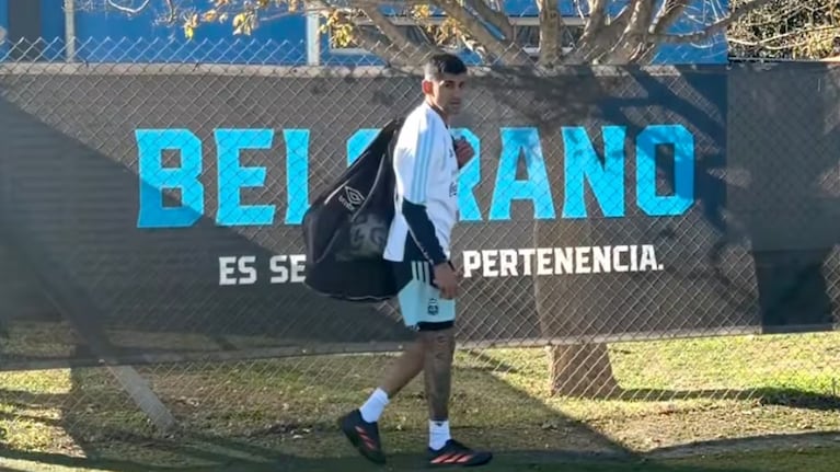 El Cuti está en Córdoba para alentar a Belgrano en la final ante River.