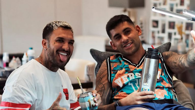 El Cuti Romero se tatuó a su hija.