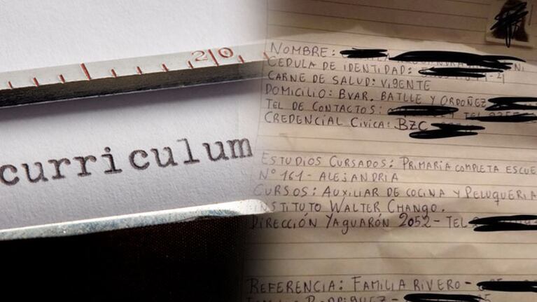 El CV escrito a mano que se volvió viral.
