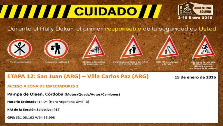 El Dakar vuelve a Córdoba: ¿dónde verlo?