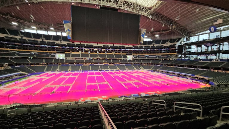 El Dallas Stadium por dentro.