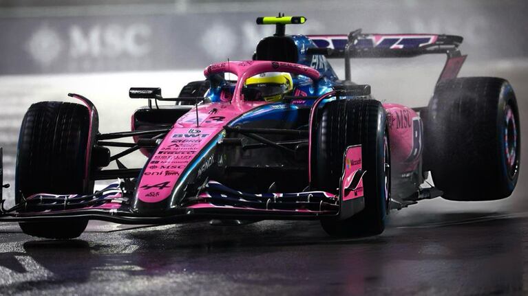 El de Pilar culminó una buena qualy en una pista muy complicada por la lluvia.