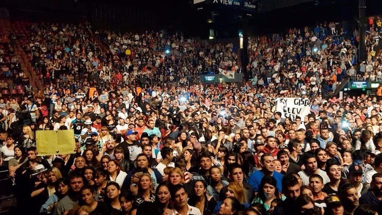 El debut de Ulises Bueno en el Luna Park