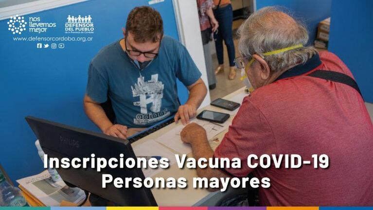 El Defensor del Pueblo ayuda a inscribirse para la vacuna contra el coronavirus