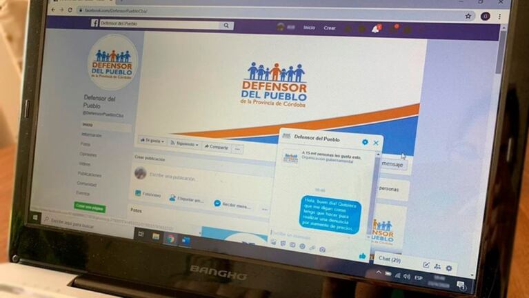 El Defensor del Pueblo de la Provincia de Córdoba continua el desarrollo de sus actividades de manera virtual.