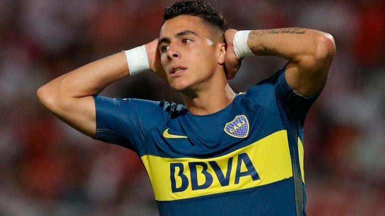 El delantero de Boca Cristian Pavón salió a desmentir la fake news.