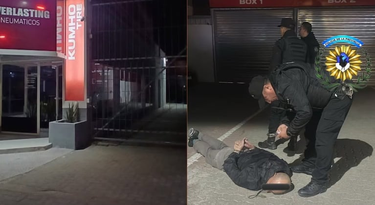 El delincuente chileno fue atrapado en un operativo cerrojo.