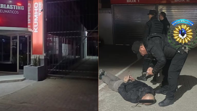 El delincuente chileno fue atrapado en un operativo cerrojo.