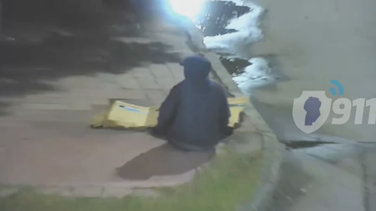 El delincuente fue atrapado en barrio Villa Argentina.