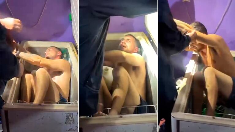 El delincuente no pudo engañar a los policías.