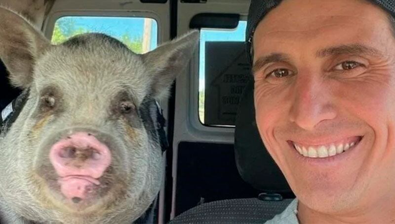 El denunciado negó cualquier tipo de relación con el hecho, pero posteó una foto con el animal en redes. 