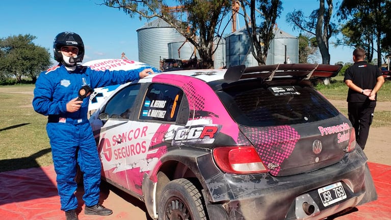 El desafío: probar un auto de Rally Argentina.