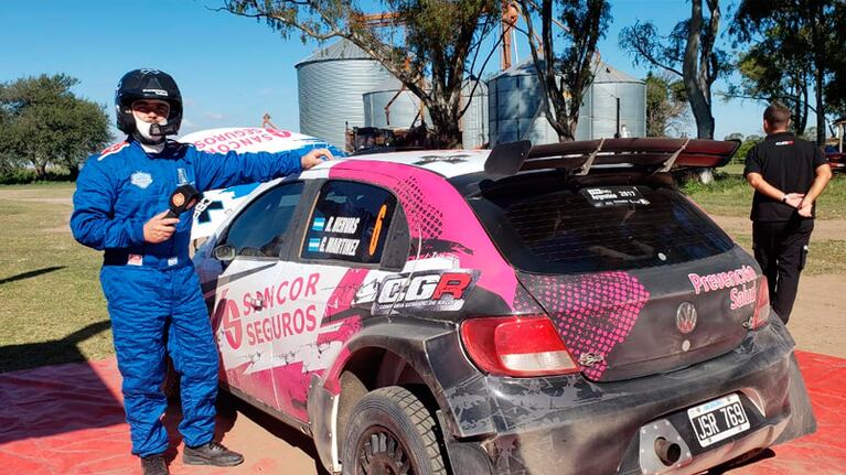 El desafío: probar un auto de Rally Argentina.