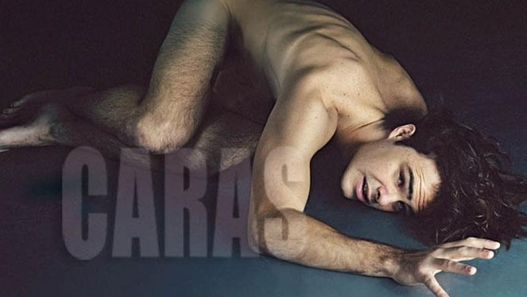 El desnudo de Peter Lanzani