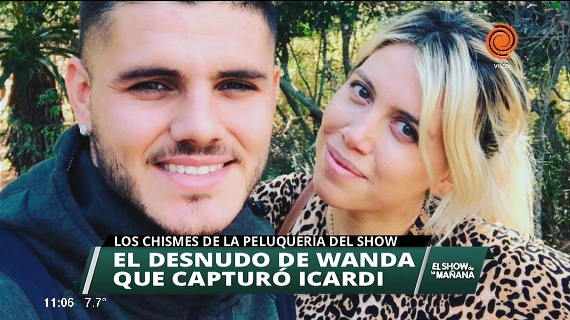 El desnudo de Wanda que capturó Icardi