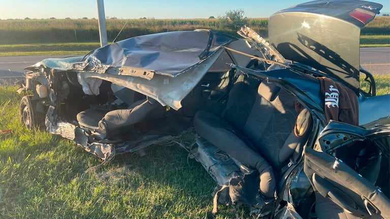 El despiste fatal ocurrió sobre avenida Armada Argentina.