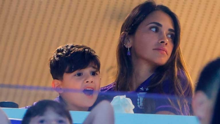 El detalle de Ciro Messi en el posteo de cumpleaños de Antonela Roccuzzo.