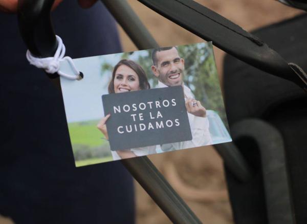 El detalle en el equipaje de los invitados. Foto: Infobae