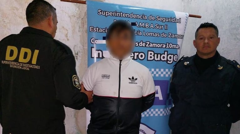 El detenido en Lomas de Zamora por asesinar a su amigo.
