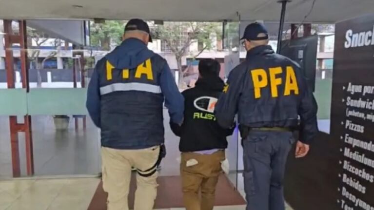 El detenido es de nacionalidad boliviana.