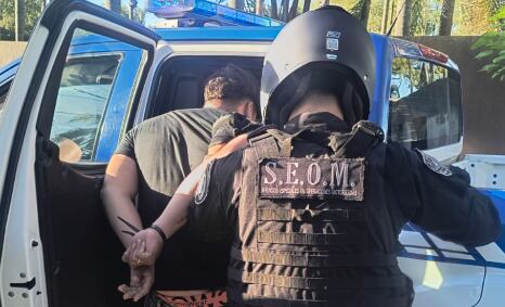 El detenido tenía pedido de captura en Santa Fe.