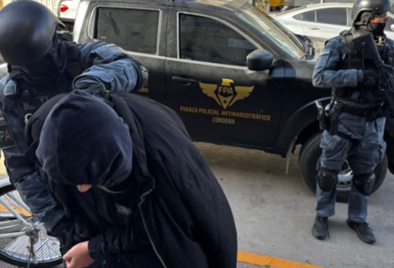 El detenido vendía droga en Arroyito.