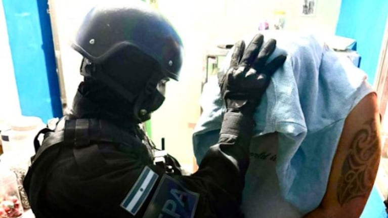El detenido vendía droga en Villa La Tribu.