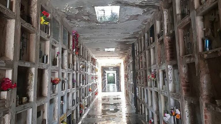 El deterioro del cementerio está a la vista. La Municipalidad promete obras.