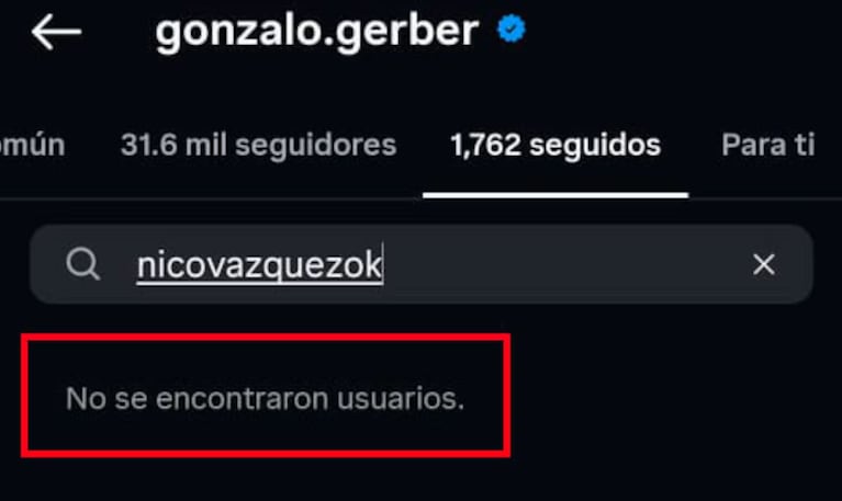 El determinante gesto del ex de Dai Fernández tras blanquear con Nico Vázquez