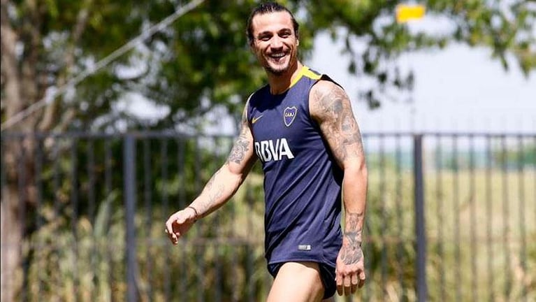 El día de Daniel Osvaldo en su regreso a Boca