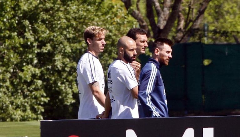 El día después: el gesto de Messi y Mascherano con la Selección
